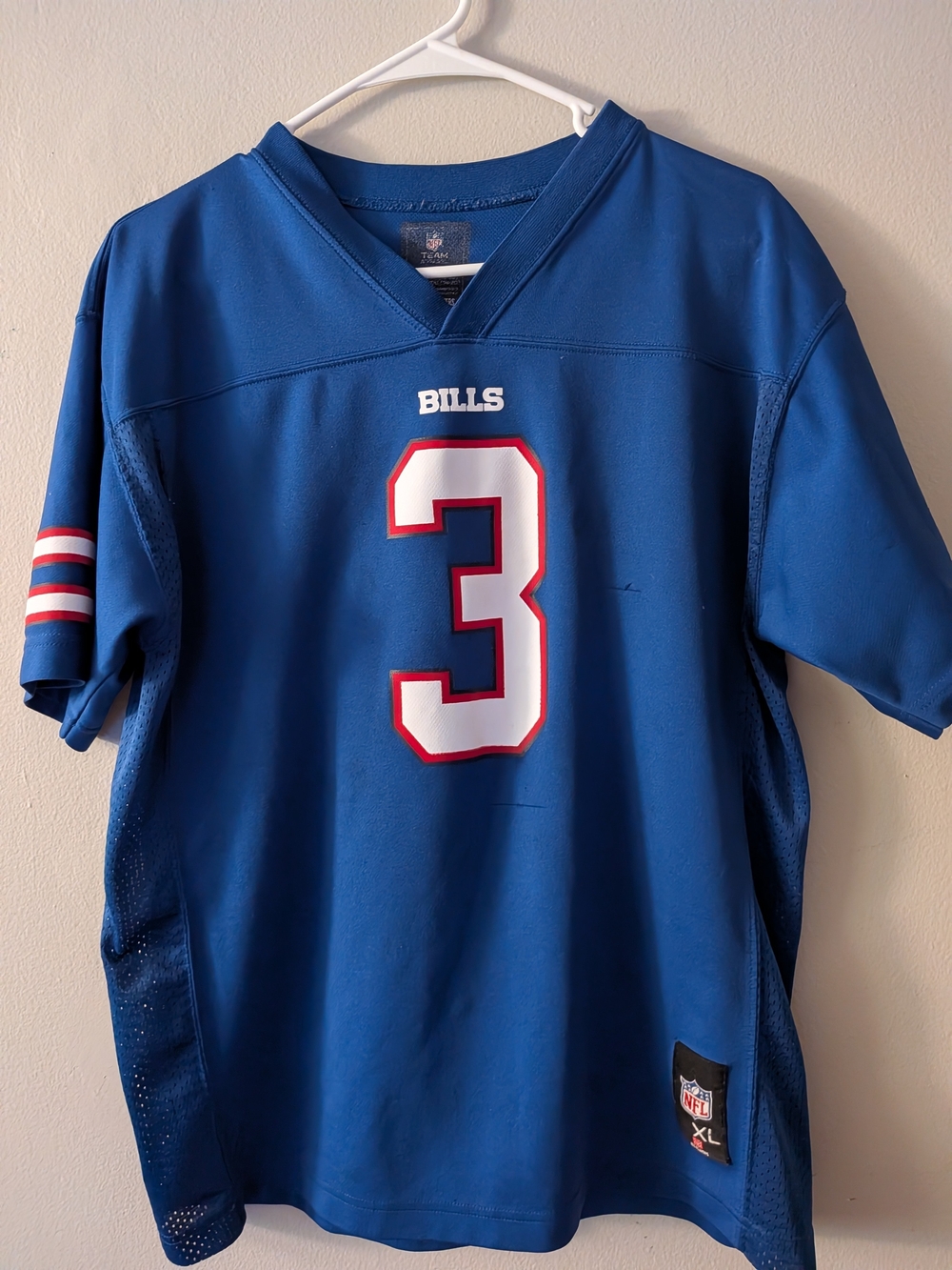 NFL Kids Royal Blue Bills #3 Football Jersey